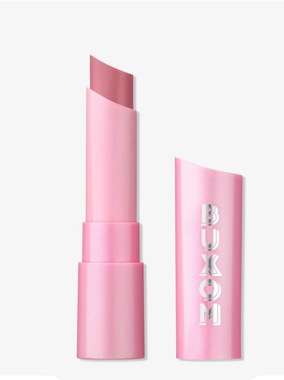Buxom Pink Cream Lipstick — Soft Rose Pink Shade